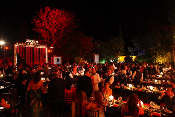 Skoun dinner annual fundraising @ Sursock Palace garden.
